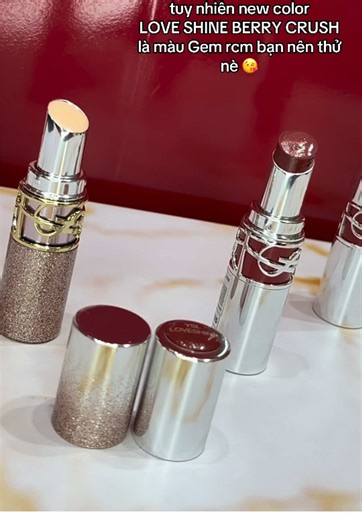 Discover YSL's New Love Shine Berry Crush Color