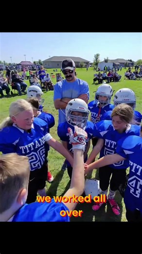 Epic Football Team Huddle & Touchdown Dance! Let's Go!