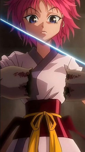 Machi stitching Hisoka's arms back on 😱 #shorts