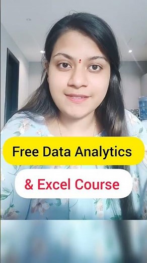 Free Data Analytics & Excel Course
