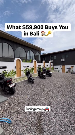 One bedroom loft in Bali for only $59,000!🏡 Minutes from restaurants, beachclubs and surf spots this is the MOST AFFORDABLE entry price you’ll find in Bali. ✨ Highlights: •⁠ ⁠1 Bedroom | 1 Bathroom •⁠ ⁠2-level loft layout •⁠ ⁠Private pool & enclosed living (AC) 💰 Pricing Options •⁠ ⁠24 years leasehold: IDR 1B •⁠ ⁠30 years leasehold: IDR 1.07B With exclusive extension rights at land market price ($350 per year added) 📍 Prime Location Within walking distance from restaurants, shops and everythi