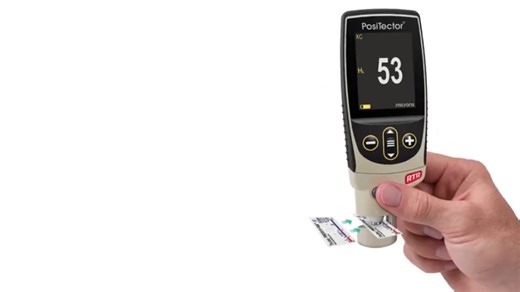 如何使用Testex复制带和PosiTector RTR测量表面轮廓