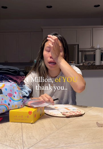 Tell me when did I get blessed with your follow? Still working on myself to fully believe I deserve all ONE MILLION of you 🥹Thank you so incredibly much for changing the trajectory of my and my family’s life. Thank you for allowing me to meet you in OUR shared struggles. Thank YOU for every follow, like, share and interaction. I shared my life with the intent to help make others, including myself, not feel alone. In my corner of the internet, i hope you feel safe. I hope you feel encouraged to 