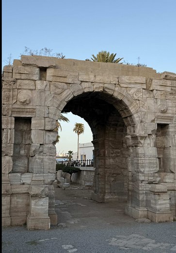 Explore the Arch of Marcus Aurelius in Tripoli