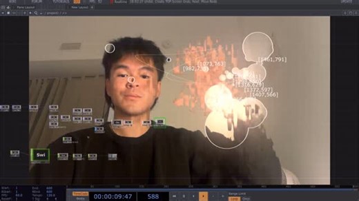 william on Instagram: "time machine delay and blob tracking displacements in @touchdesigner // #touchdesigner #blobtracking #livevisuals #mixedmedia"