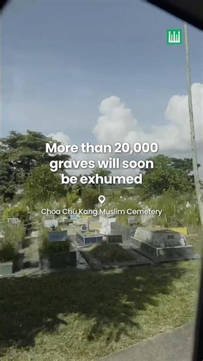 Phase 10 exhumation at Choa Chu Kang Muslim Cemetery (Pusara Abadi)