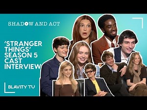 'Stranger Things' Season 5 Cast Interview w/ Millie, Finn, Caleb, Sadie and More