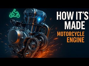 Watch a Motorcycle Engine Comes Alive—Step by Step!