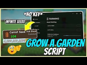 GROW A GARDEN 2025 SCRIPT TUTORIAL: KEYLESS, AUTO FARM, SEED DUPE (ROBLOX)