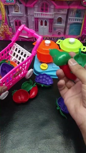Satisfying With Unboxing Redpink KITCHEN kitchens Set Toys #shorts