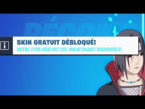 avoir le Skin ITACHI gratuitement sur Fortnite !! (merci)