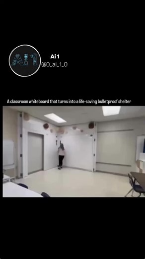 Ai 1 | In a remarkable yet sobering innovation, some American schools are taking safety to a whole new level. 🛡️✏️ What looks like a simple... | Instagram