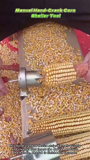 Manual Hand Crank Corn Sheller Tool