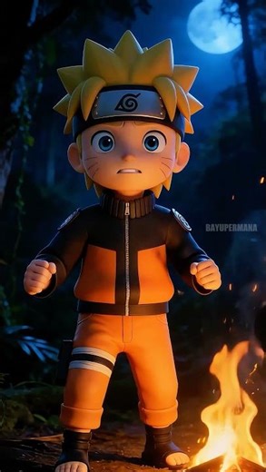 Naruto survives in the forest!😱🐍 #naruto