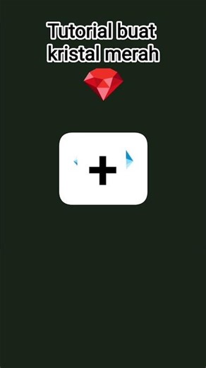 tutorial buat kristal merah