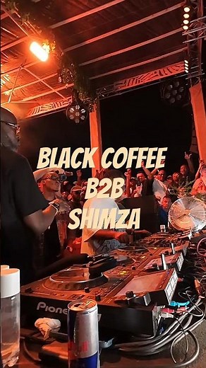 DJ Black Coffee B2B DJ Shimza 2025🔥 #afrohouse #housemusic #blackcoffee #Shimza #shorts