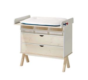 [Hot Item] High Quality Non-Toxic Baby Changing Station Functional Baby Changing Table with Hanger