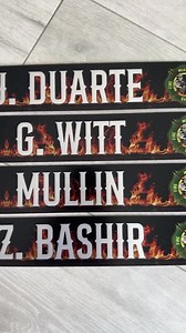 Custom Firefighter Locker Name Tag: Aluminum Name Plate for Fire Station, First Responder Gift, Firehouse Gear Locker Tag - Etsy