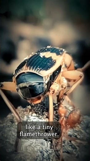 This Beetle EXPLODES on Its Enemies 💥🔥