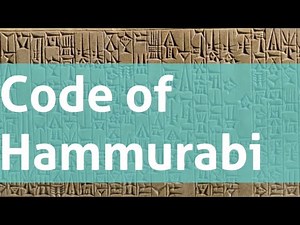 Hammurabi's Code: An Eye for an Eye | History | Babylon | Mesopotamia | Sumerian Civilization