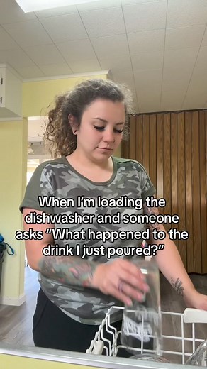 I dumped it out, rinsed the cup and loaded it in the dishwasher. 😂 I thought it wasn’t being used anymore. My mom used to do this all the time and now I find myself doing it to everyone else.. I just go around and get all the cups around the house and put them in when I’m loading it 😂 #reelsvideo #relatablereels #funnyreels #funnycontent #relatablemom | Destiny King