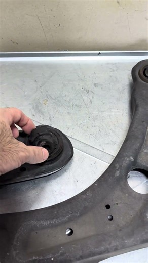 2013 VW Passat lower control arm bushings gave up.