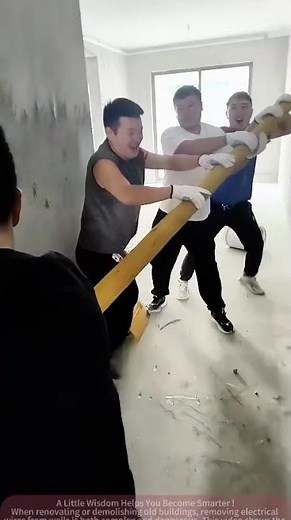 Teamwork Triumphs: How to Properly Pull Down Electrical Wires with a Group