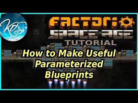 Factorio Parameterized BPs - Short Tutorial