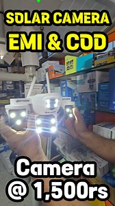 18K views · 3.1K reactions | CAMERA & SOLAR LIGHT FOR SALE IN...