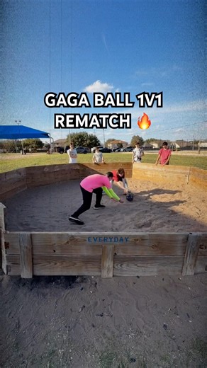 INSANE GAGA BALL 1V1 REMATCH 😳 #gagaball #sports