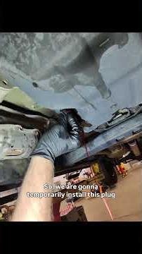 🔥20 Tundra transmission drain and fill!🔥 #thatyotaguy #mechanicsoftiktok #fypシ #dailyvlog