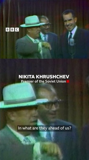 When Nixon met Khrushchev - BBC World Service #shorts