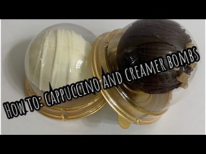 CREAMER BOMBS/CAPPUCCINO BOMBS! Step by step!