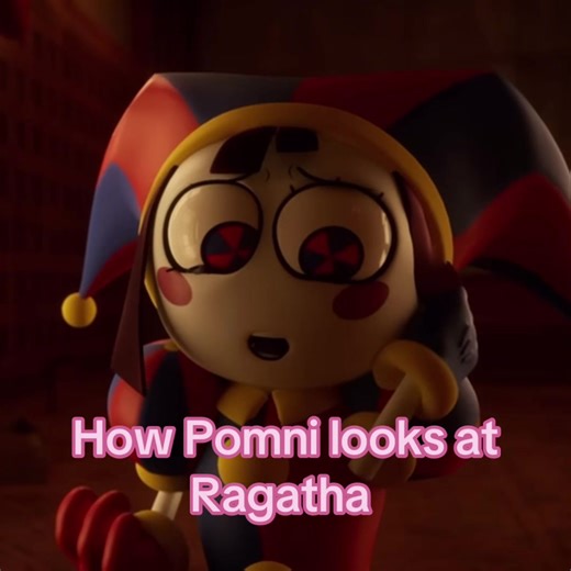 Observations of Pomni's Interactions with Jax and Ragatha