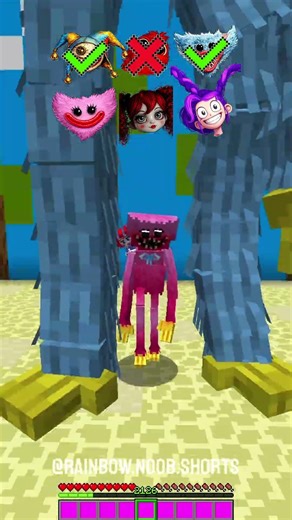 Poppy Playtime Chapter 5 Wall Test😱 #minecraft #poppyplaytime