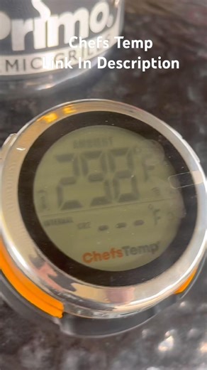 Perfect Control On The Primo Using the Chefstemp S1 🔥🍗