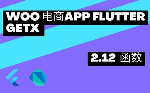 2022 Flutter Getx Woocommerce App 从零开始实战课程 | 2.12 Dart 函数 | 猫哥