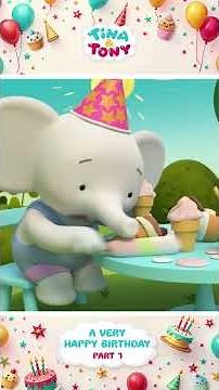 Tina's Perfect Birthday Recipe 🐘 #shorts #shorts