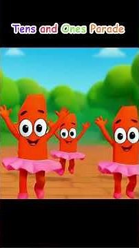 Tens and Ones Parade - Educational Place Value Song for Children #PlaceValue #TensAndOnes