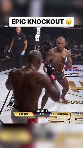 FLYING SWITCH KICK KO 🤯 (via bravemmaf/IG) | ESPN MMA