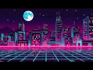 Synthwave 8bit Relaxing Work Study Focus Background Music