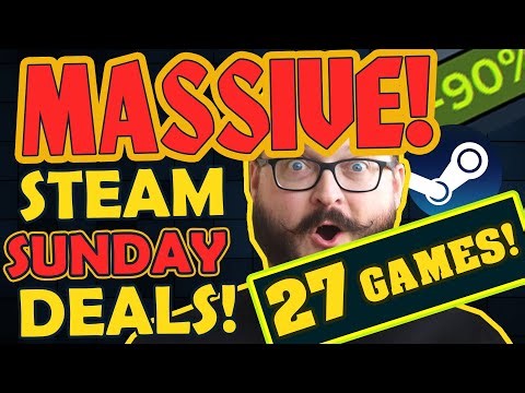Steam MASSIVE Sunday Deals! 27 Discounted Games to SLAY your Boredom! ⚔️