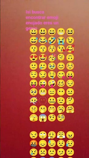 encontrar la emoji enojado