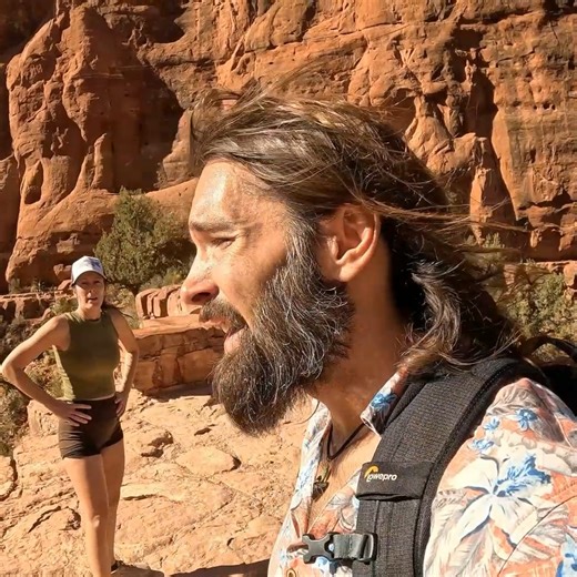 Cathedral Rock - Part 3 We made it to the top of Cathedral Rock and it might be one of the coolest short hikes we’ve ever done. Still didn’t feel any vortex energy… but we did feel something standing up there. Cathedral Rock full hike is live on YT! Link in bio #sedona #cathedralrock #adventurecouple | Cody & Kellie