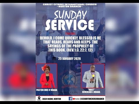 CIC Norton Sunday 25 January 2026