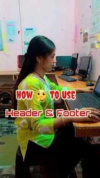 Do you know how to use headers and footers in Notepad | Notepad me header and footer use kaise kare