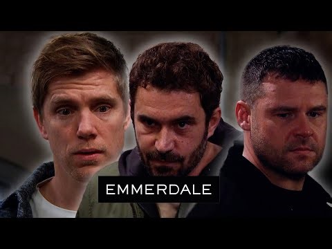 John Keeps Robert And Aaron Hostage | Emmerdale