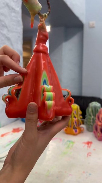 Carving a candle from start to finish