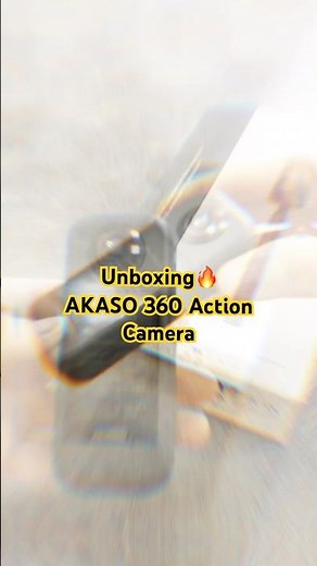 Unboxing AKASO 360 Action Camera!