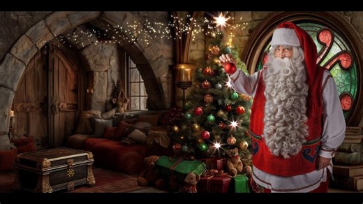 Discover Santa Claus at Portable North Pole 2025✨ | Lu Wang